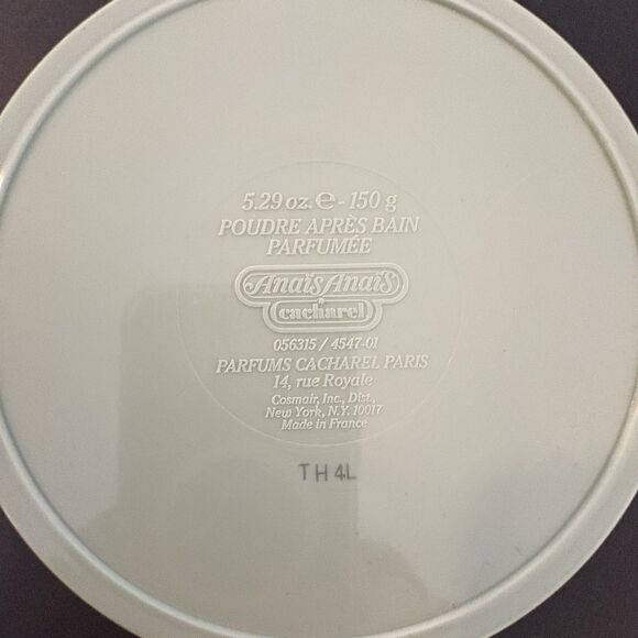 Vintage 1980s Anais Anais Cacharel Body Dusting Powder with Puff NOS Unopened - Picture 4 of 14